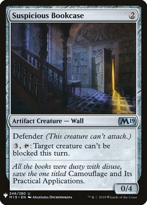Suspicious Bookcase (M19-246) [The List]