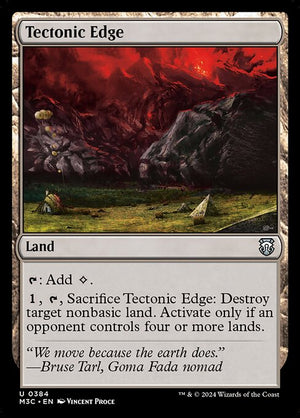 Tectonic Edge (384) [Modern Horizons 3 Commander]