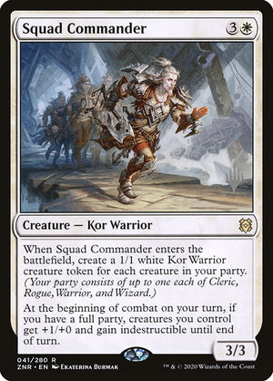 Squad Commander (41p) [Zendikar Rising Promos]