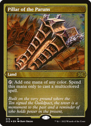 Pillar of the Paruns (572) [Double Masters 2022] [Etched]