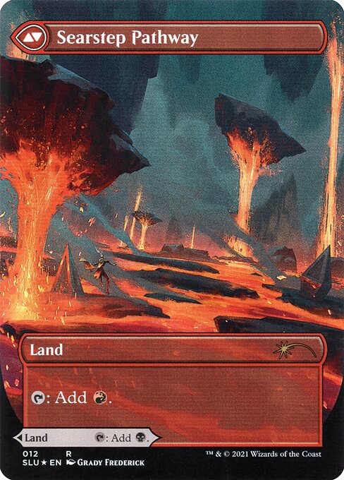Blightstep Pathway // Searstep Pathway (12) [Secret Lair: Ultimate Edition] [Borderless]