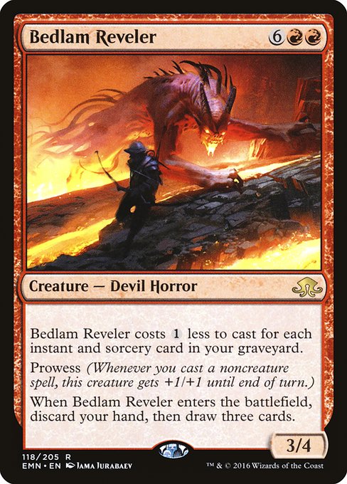 Bedlam Reveler (118) [Eldritch Moon]