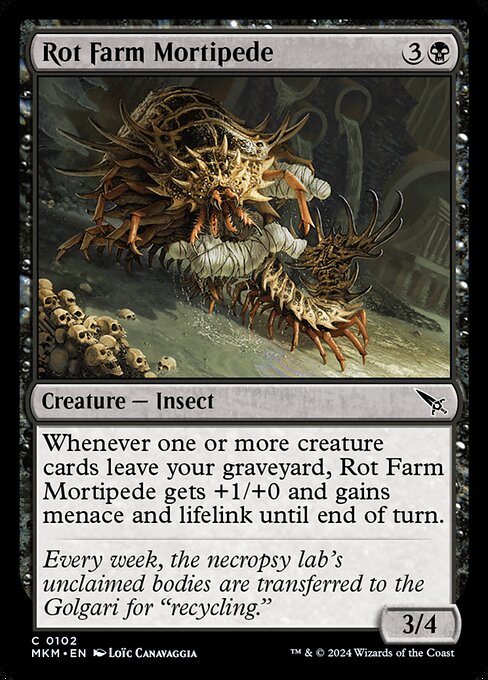 Rot Farm Mortipede (102) [Murders at Karlov Manor]