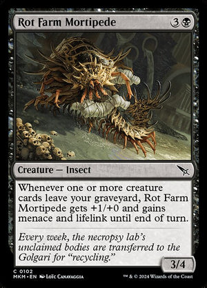 Rot Farm Mortipede (102) [Murders at Karlov Manor]