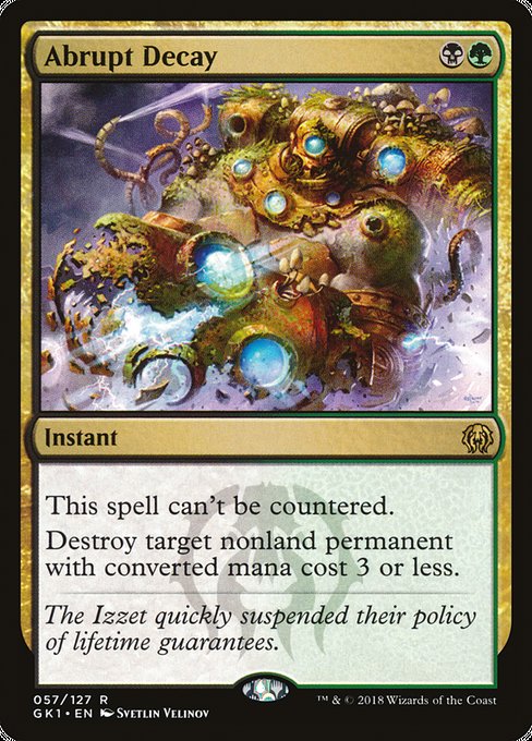 Abrupt Decay (57) [GRN Guild Kit]