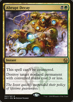 Abrupt Decay (57) [GRN Guild Kit]