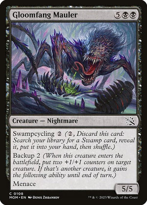 Gloomfang Mauler (108) [March of the Machine]