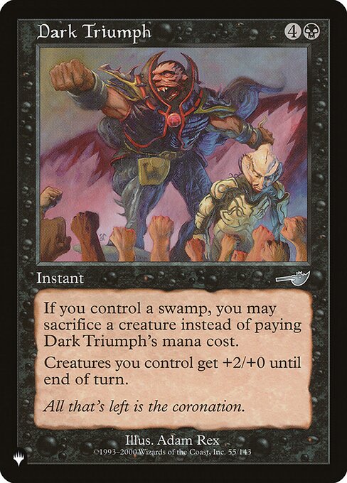 Dark Triumph (NEM-55) [The List]
