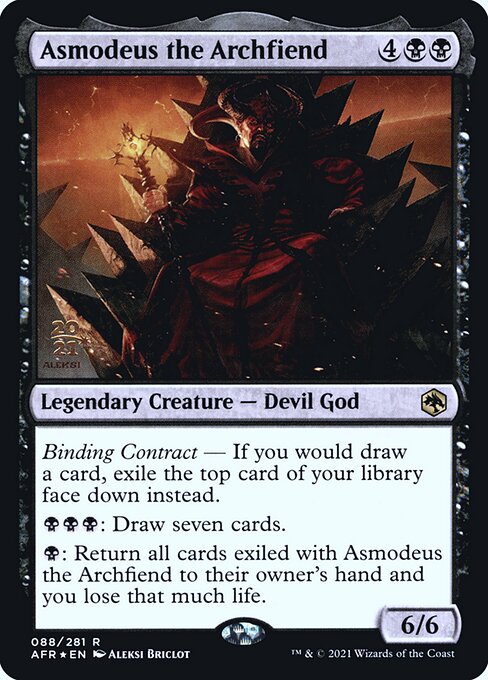 Asmodeus the Archfiend (88s) [Adventures in the Forgotten Realms Promos]