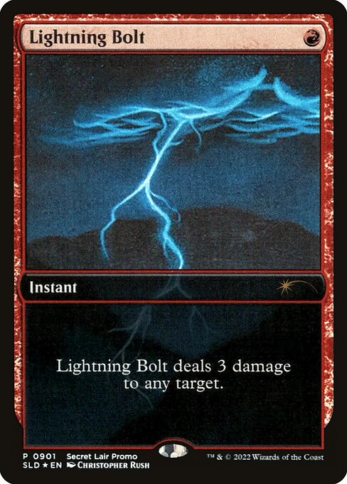 Lightning Bolt (901) [Secret Lair Drop] [Full Art]