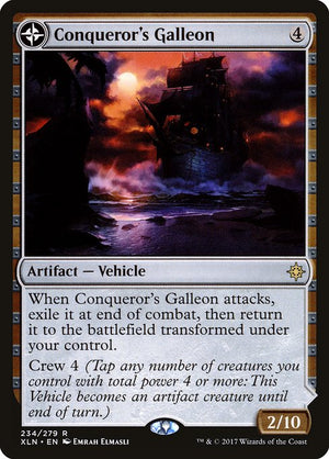 Conqueror's Galleon // Conqueror's Foothold (234) [Ixalan]