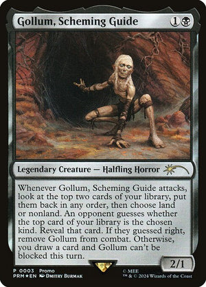 Gollum, Scheming Guide (3) [Tales of Middle-earth Deluxe Commander Kit]