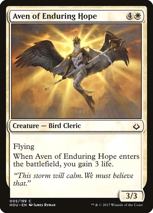 Aven of Enduring Hope (5) [Hour of Devastation]