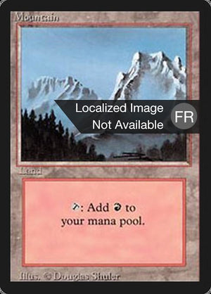 Mountain (302) [Foreign Black Border]