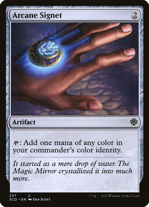 Arcane Signet (257) [Starter Commander Decks]