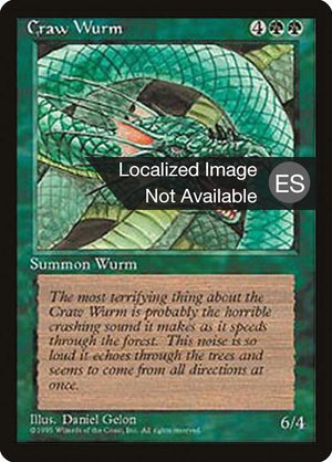 Craw Wurm (238) [Fourth Edition Foreign Black Border]