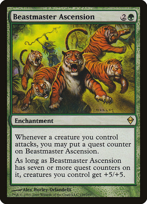 Beastmaster Ascension (159) [Zendikar]