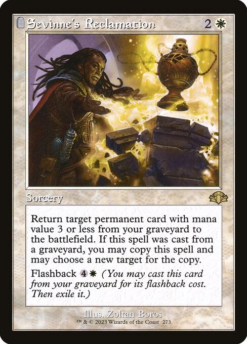 Sevinne's Reclamation (273) [Dominaria Remastered]