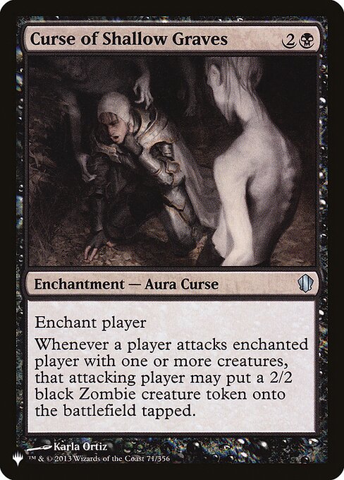 Curse of Shallow Graves (C13-71) [The List]