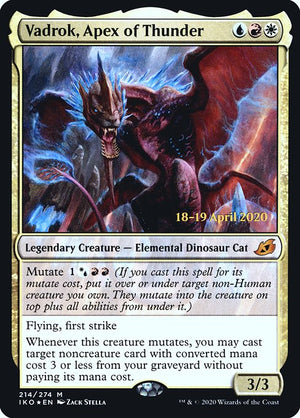 Vadrok, Apex of Thunder (214s) [Ikoria: Lair of Behemoths Promos]