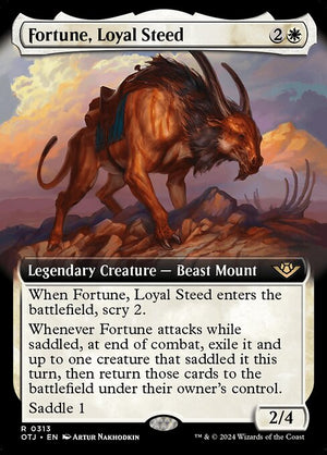 Fortune, Loyal Steed (313) [Outlaws of Thunder Junction]