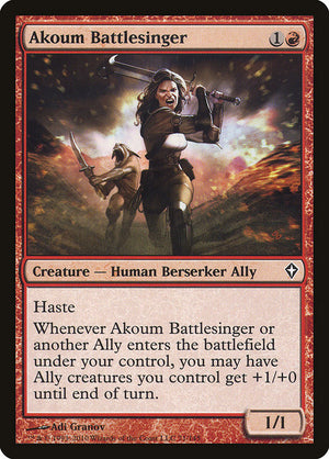 Akoum Battlesinger (71) [Worldwake]