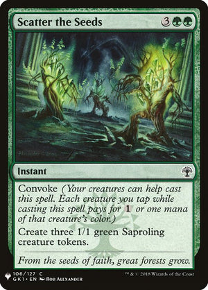 Scatter the Seeds (GK1-106) [The List]