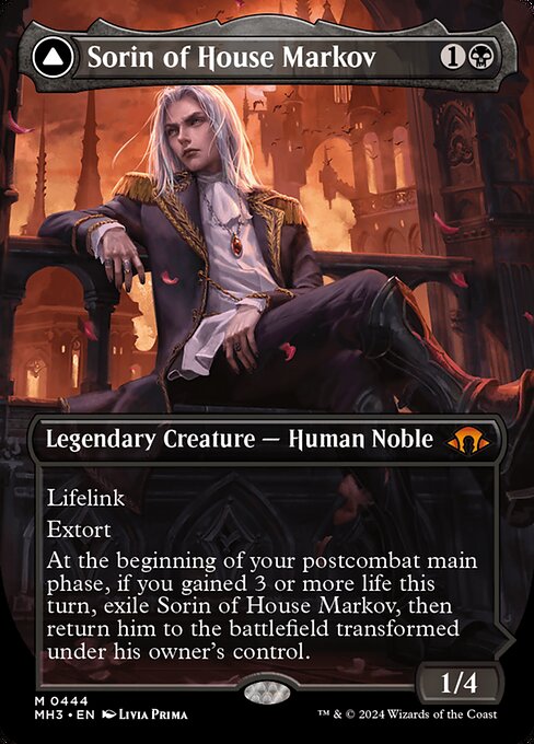 Sorin of House Markov // Sorin, Ravenous Neonate (444) [Modern Horizons 3]