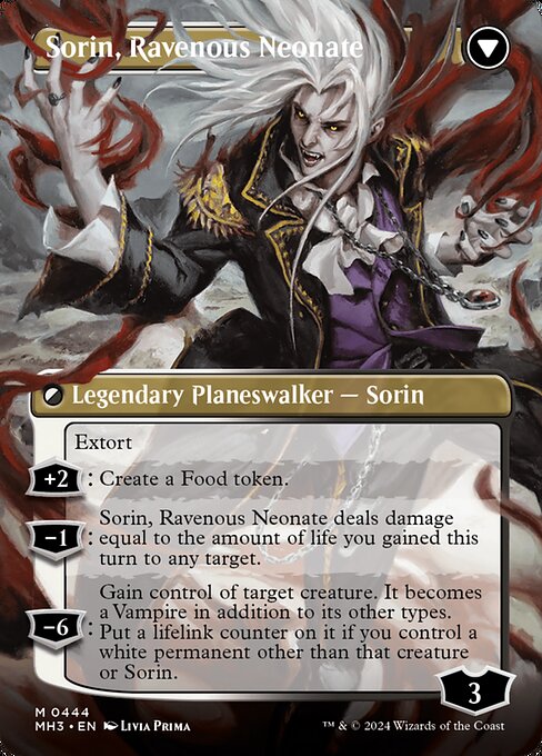 Sorin of House Markov // Sorin, Ravenous Neonate (444) [Modern Horizons 3]