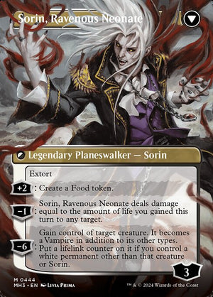 Sorin of House Markov // Sorin, Ravenous Neonate (444) [Modern Horizons 3] Reverse