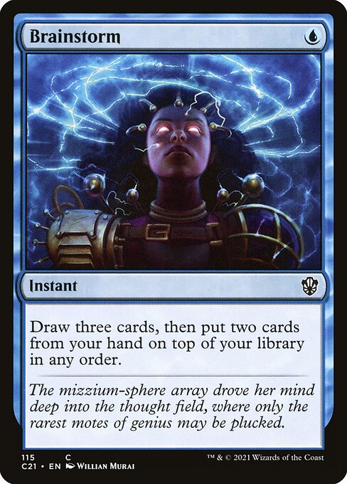 Brainstorm (115) [Commander 2021]