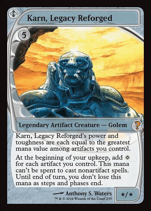Karn, Legacy Reforged (255) [Mystery Booster 2]