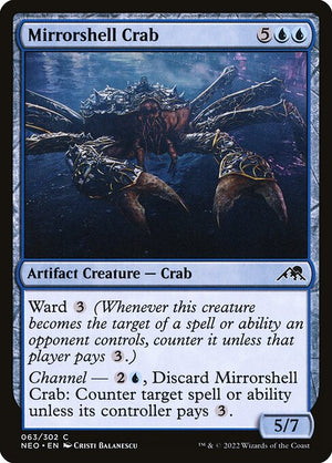 Mirrorshell Crab (63) [Kamigawa: Neon Dynasty]