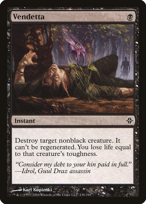 Vendetta (130) [Rise of the Eldrazi]