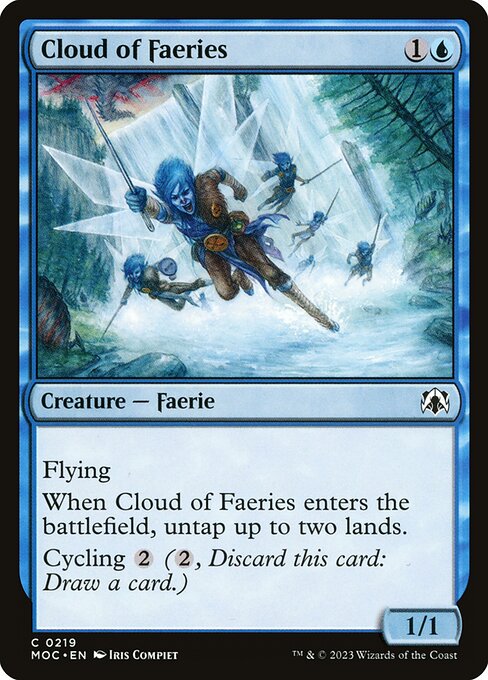 Cloud of Faeries (219) [March of the Machine Commander]