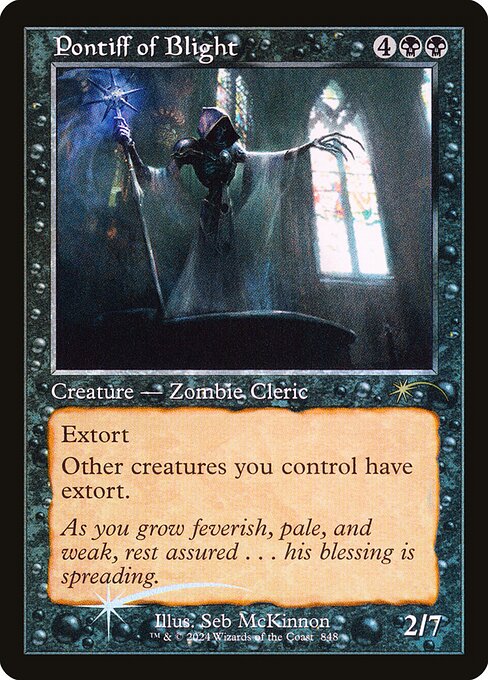 Pontiff of Blight (848) [Secret Lair Drop]