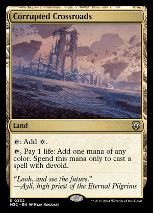 Corrupted Crossroads (332) [Modern Horizons 3 Commander]