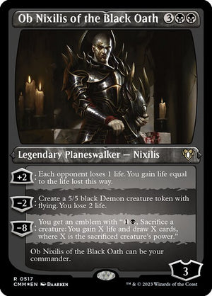 Ob Nixilis of the Black Oath (517) [Commander Masters]