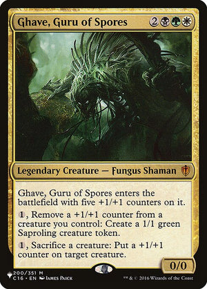 Ghave, Guru of Spores (C16-200) [The List]
