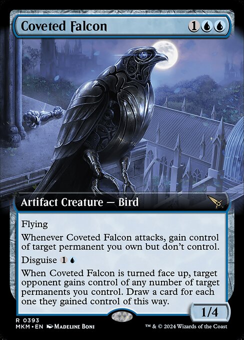 Coveted Falcon (393) [Murders at Karlov Manor] [Extended Art]