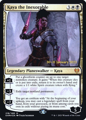 Kaya the Inexorable (218s) [Kaldheim Promos]