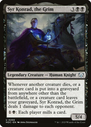 Syr Konrad, the Grim (269) [March of the Machine Commander]
