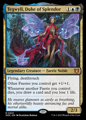 Tegwyll, Duke of Splendor (1) [Wilds of Eldraine Commander]