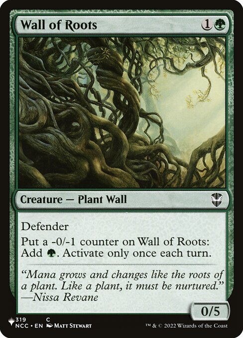 Wall of Roots (NCC-319) [The List]