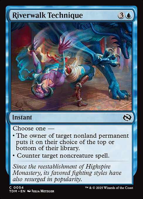 Riverwalk Technique (54) [Tarkir: Dragonstorm]