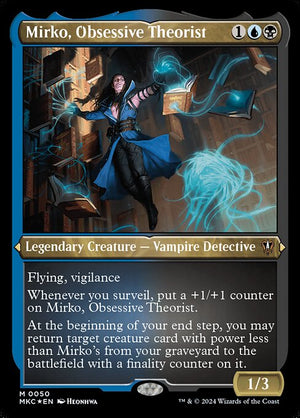 Mirko, Obsessive Theorist (50) [Murders at Karlov Manor Commander]