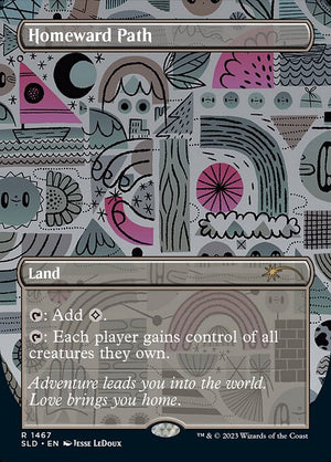 Homeward Path (1467) [Secret Lair Drop] [Borderless]
