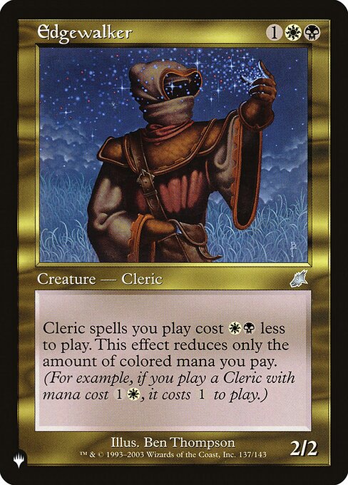 Edgewalker (SCG-137) [The List]