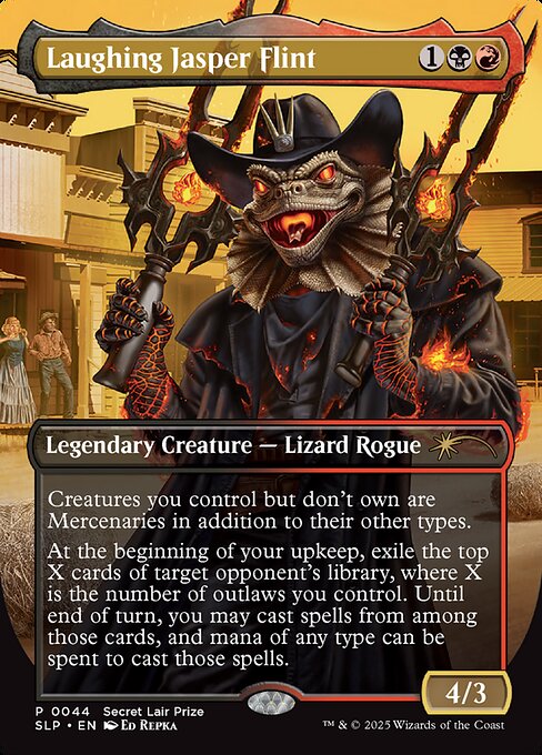 Laughing Jasper Flint (44) [Secret Lair Showdown]