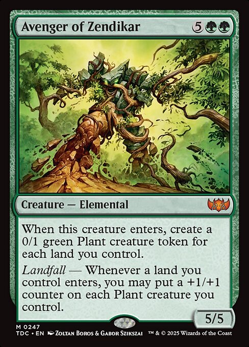 Avenger of Zendikar (247) [Tarkir: Dragonstorm Commander]